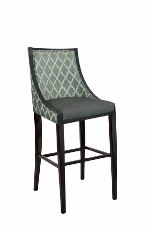 IH Seating's Lexa Transitional Armless Bar Stool
