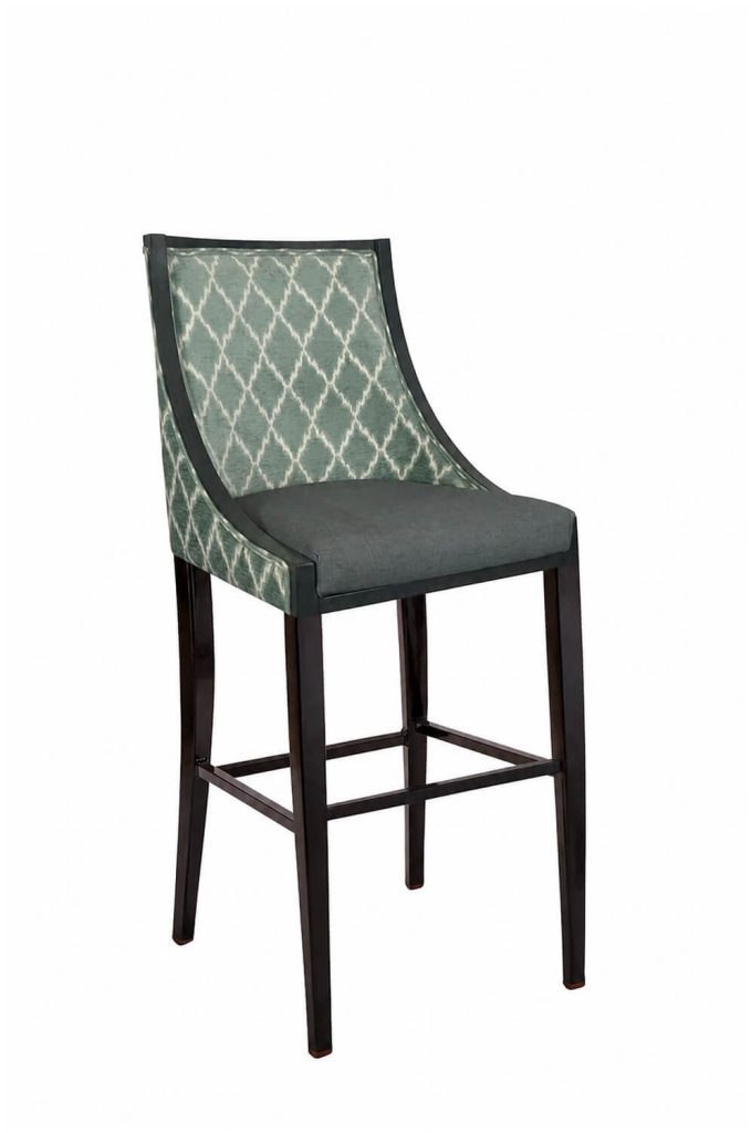 IH Seating's Lexa Transitional Armless Bar Stool
