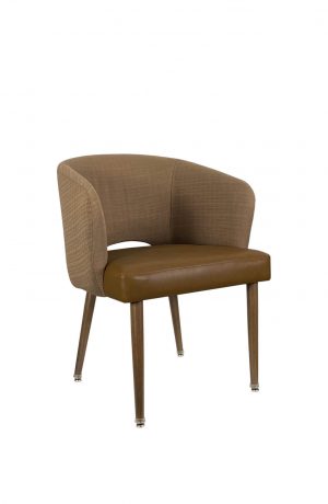 IH Seating - Skyler Modern Brown Upholstered Dining Arm Chair