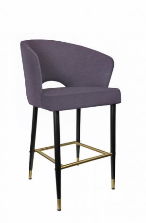 IH Seating Skyler Modern Purple Bar Stool
