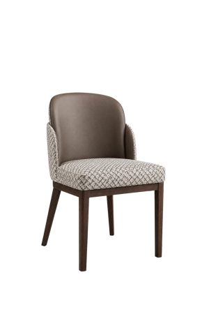 Modern Brown Contract Grade Dining Chair - IH Seating - Serafina