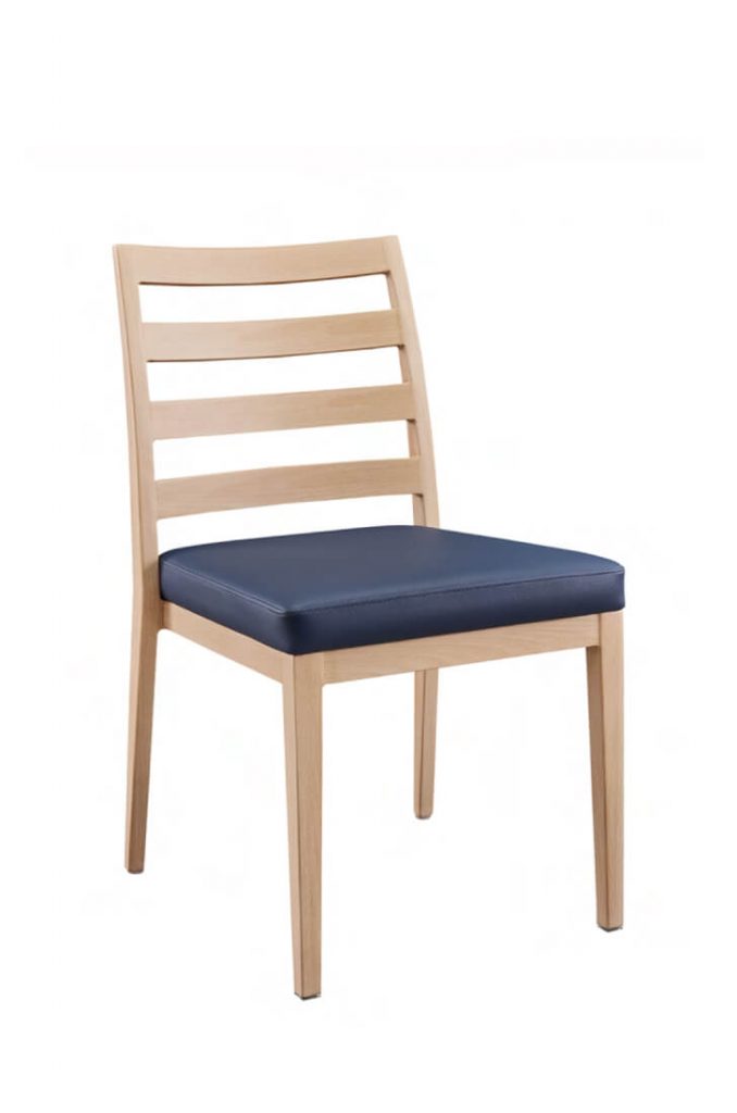 IH Seating Claire Wood Grain Dining Chair with Ladder Back