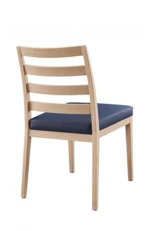 IH Seating Claire Wood Grain Dining Chair with Ladder Back - Back View
