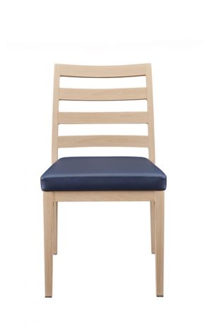 IH Seating Claire Wood Grain Dining Chair with Ladder Back - Front View