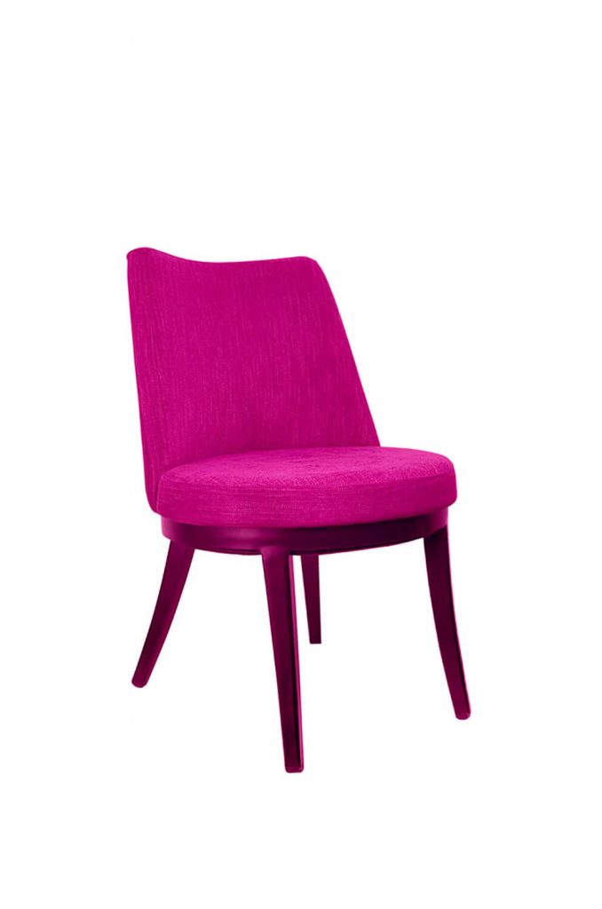 IH Seating Pulse Modern Pink Dining Chair