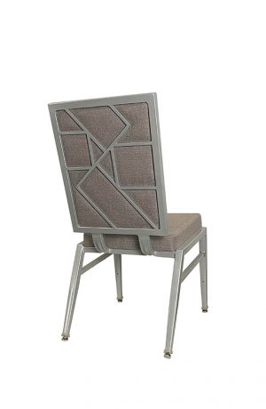 IH Seating Serendipity Modern Dining Side Chair - Stackable - in Silver
