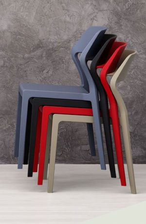 IH Seating Sierra Stackable Outdoor Colorful Dining Chairs