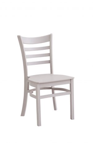 IH Seating Skye Outdoor Gray Dining Chair with Ladder Back - Front