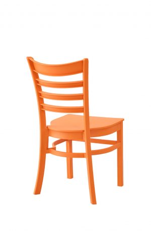 IH Seating Skye Outdoor Mango Dining Chair with Ladder Back - Back View