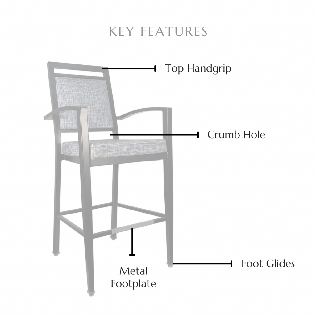 Key Features in Commercial-Grade Bar Stools