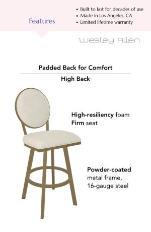 Features of this bar stool