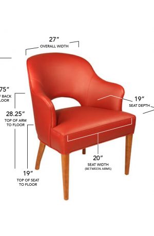 Style Upholstering's 47 Dining Chair Dimensions