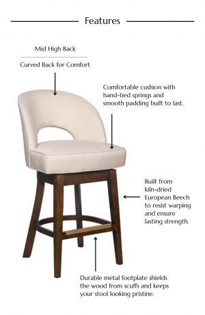 Bar Stool Features
