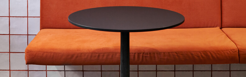 Featuring the Pedestal Commercial Grade Table