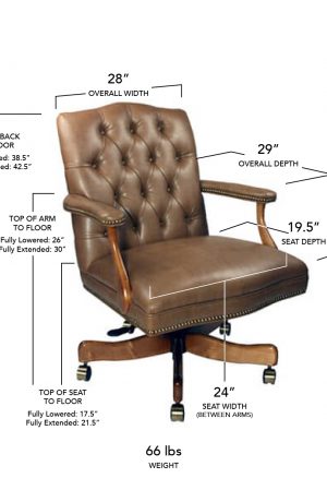 Style Upholstering's 63R Dining Chair Dimensions