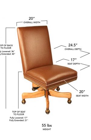 Style Upholstering's 800S Dining Chair Dimensions