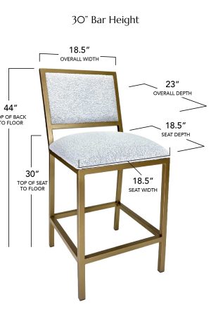Bar Height Dimensions