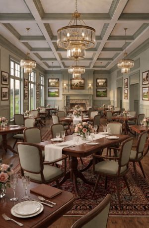 Contract grade arm chairs in country club - IH Seating - Felix