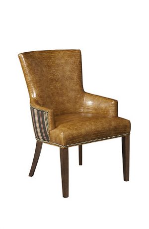 Style Upholstering's #400 Transitional Dining Arm Chair