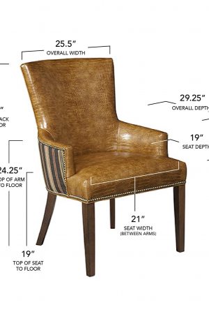 Style Upholstering #440 Dining Chair Dimensions