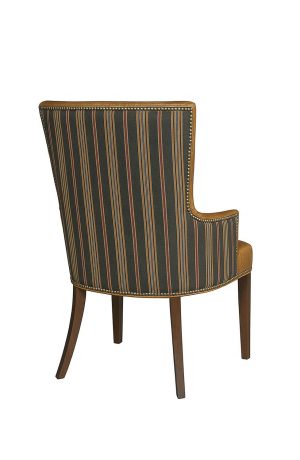 Style Upholstering's #440 Transitional Dining Arm Chair - Back View