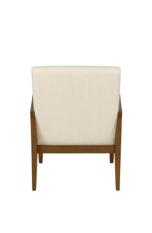 Style Upholstering's 600 Mid-Century Modern Wood Dining Arm Chair - Back View