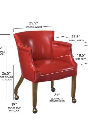 Style Upholstering #6699 Dining Chair Dimensions
