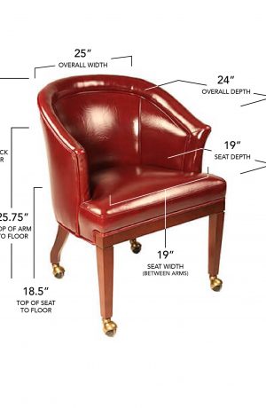Style Upholstering #80C Dining Chair Dimensions