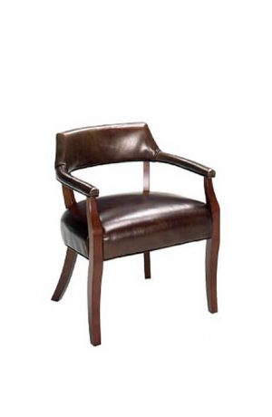 Style Upholstering's 87 Wood Dining Arm Chair