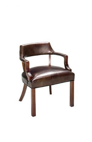 Style Upholstering's 88 Wood Dining Arm Chair