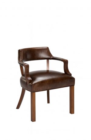 Style Upholstering's 88 Wood Dining Arm Chair
