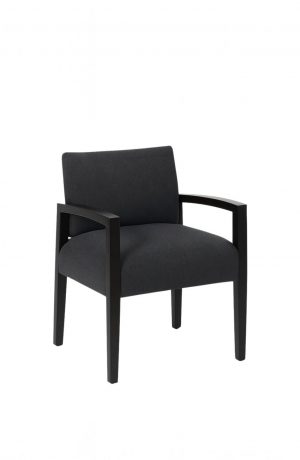 Style Upholstering's 630 Black Armchair - Waiting Room Chair