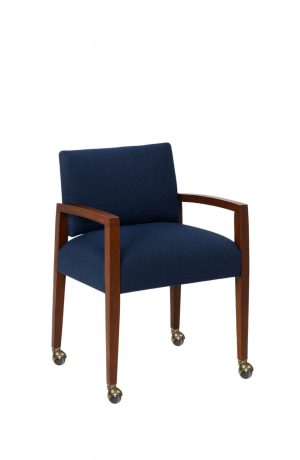 Style Upholstering's 630 Hospitality Chair with Arms and Casters