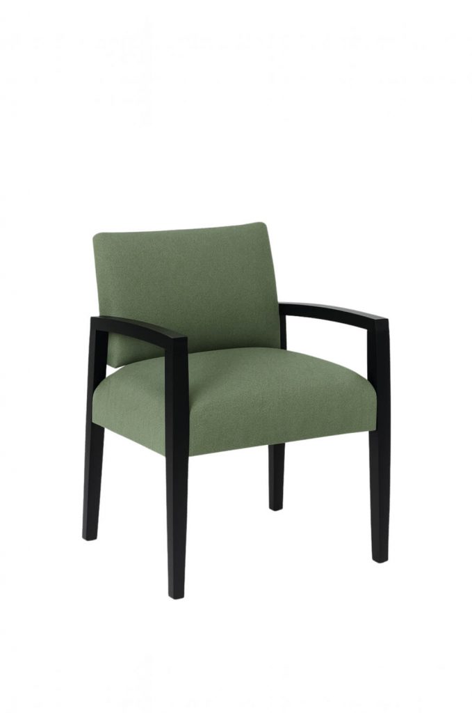 Style Upholstering's 630 Sage Green Armchair for Hospitality