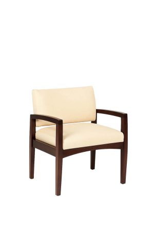 631 Transitional Upholstered Wood Bariatric Arm Chair
