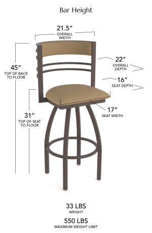 Bar Height Dimensions