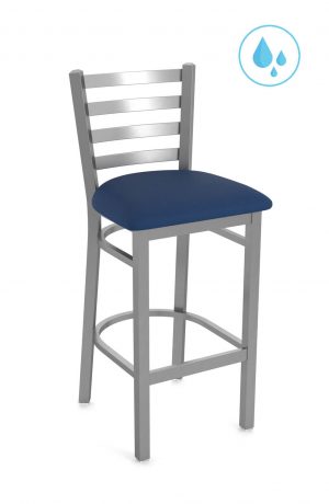 Holland's Jackie Outdoor Stationary Stainless Bar Stool