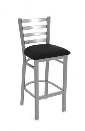 Holland's Jackie Outdoor Stationary Stainless Bar Stool - Breeze Black