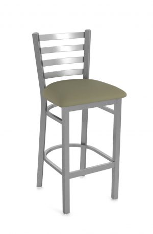 Holland's Jackie Outdoor Stationary Stainless Bar Stool - Breeze Farro