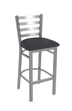 Holland's Jackie Outdoor Stationary Stainless Bar Stool - Breeze Graphite