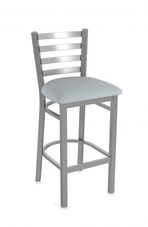 Holland's Jackie Outdoor Stationary Stainless Bar Stool - Breeze Sidewalk