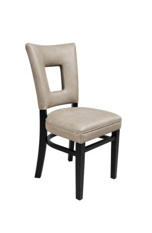 Modern Side Chair Back Cut Out Trendler Rachael