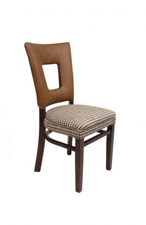 Trendler's Rachael Wood Dining Chair in Multiple Fabrics