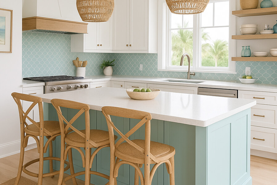 Coastal Style Kitchen