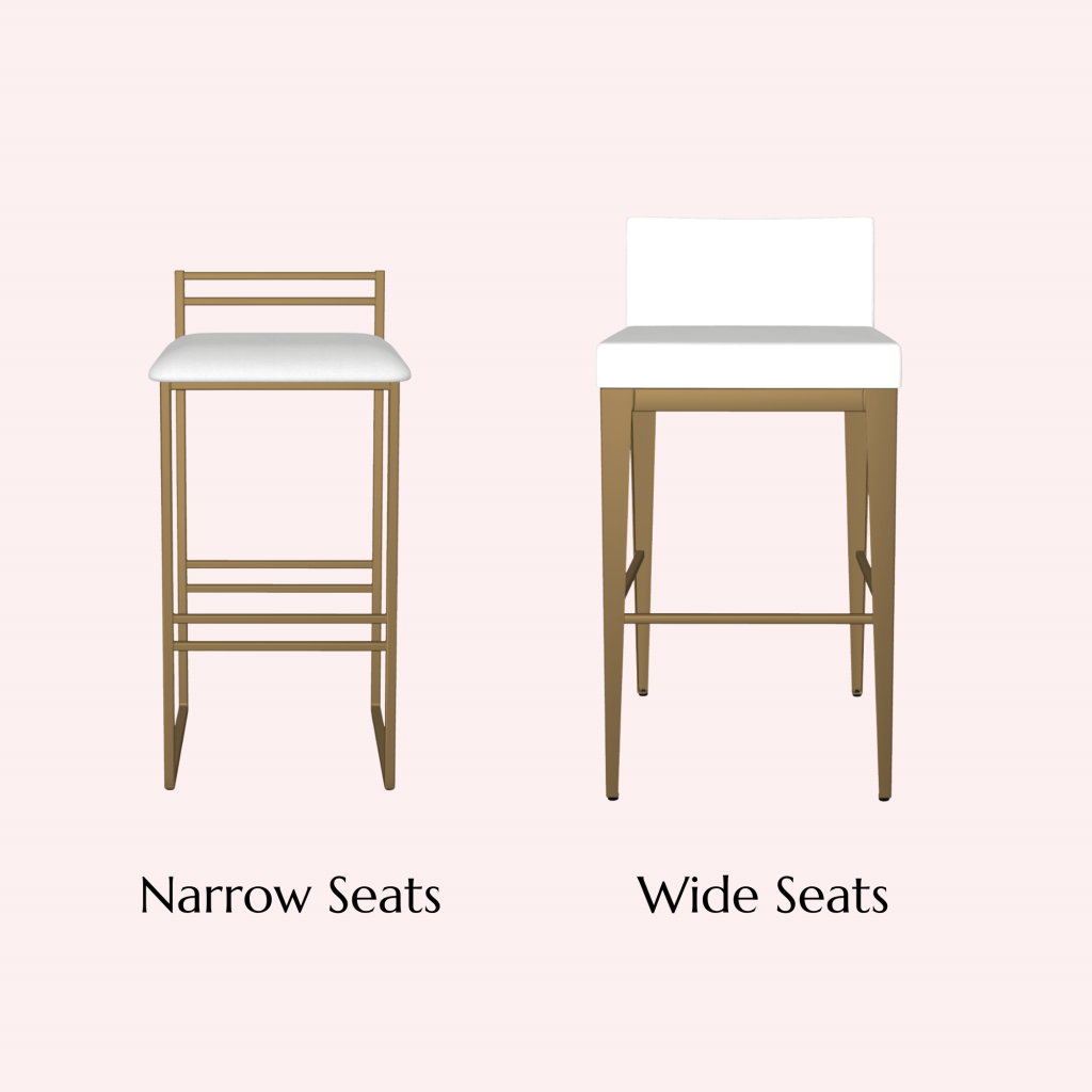 Narrow Seats vs Wide Seats