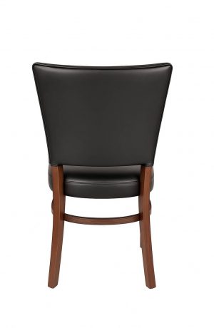 Trendler's Jacob Black Dining Chair with Back - Back View