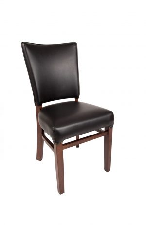 Trendler's Jacob Black Dining Chair with Back