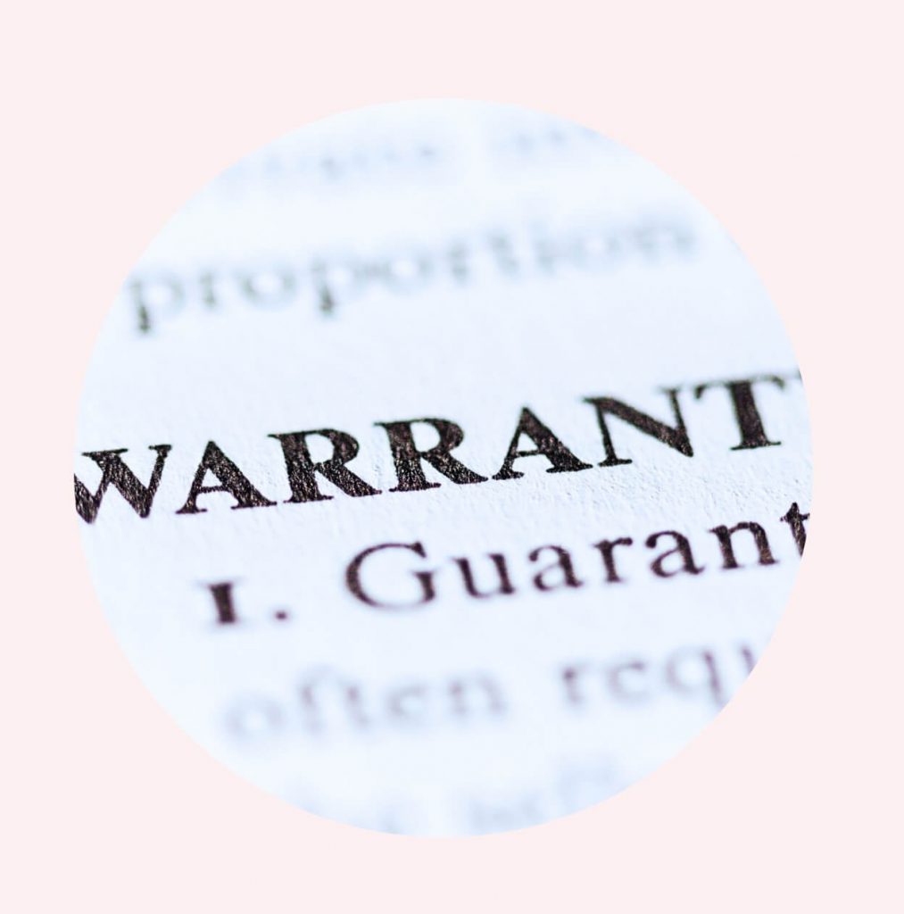 Warranty word