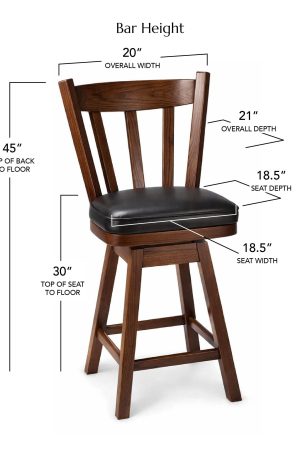 Bar Height Dimensions