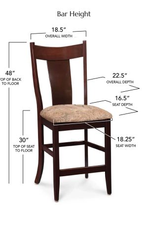 Bar Height Dimensions